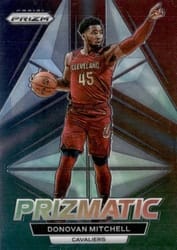 2022-23 Panini Prizm Prizmatic Donovan Mitchell #3 card