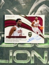 2023-24 Panini Immaculate Collection Statement Signatures Donovan Mitchell #1 card