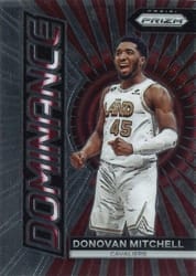 2023-24 Panini Prizm Dominance Donovan Mitchell #5 card