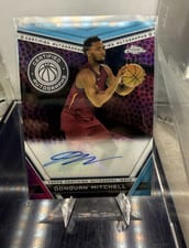 2023-24 Topps Chrome Certified Autographs Donovan Mitchell #CA-DM card
