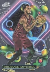 2023-24 Topps Chrome Cosmic Base Set Donovan Mitchell #25 card