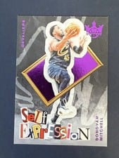 2024-25 Panini Court Kings Self Expression Donovan Mitchell #22 card