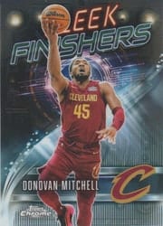 2025-26 Topps Chrome Sleek Finishers Donovan Mitchell #SF-7 card