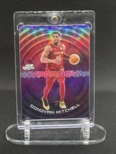 Donovan Mitchell 2025-26 Topps Cosmic Chrome Hypernova card
