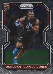 2020 Panini Prizm Base Set Donovan Peoples-Jones #319 card