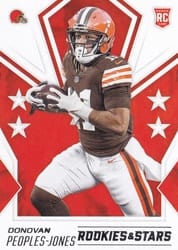 2020 Panini Rookies & Stars Base Set Donovan Peoples-Jones #160 card