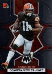 2022 Panini Mosaic Base Set Donovan Peoples-Jones #49 card