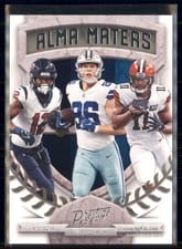 2024 Panini Prestige Alma Maters Donovan Peoples-Jones / Luke Schoonmaker / Nico Collins #12 card