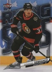 2025-26 Fleer Ultra Rising Stars Donovan Sebrango #RS-20 card