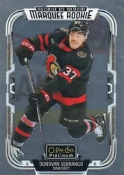 2025-26 O-Pee-Chee Platinum Base Set Donovan Sebrango #242 card