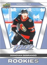 2025-26 Upper Deck MVP Base Set Donovan Sebrango #229 card