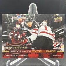 2025-26 Upper Deck UD Canvas Program of Excellence Donovan Sebrango #C-264 card