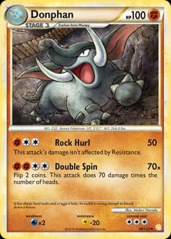 HeartGold & SoulSilver Donphan #40 card