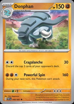 Paldean Fates Donphan #49 card