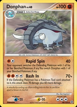 Secret Wonders Donphan #48 card