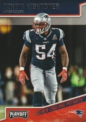 2018 Panini Playoff Base Set Dont'a Hightower #131 card