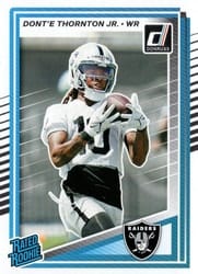 2025 Donruss Base Set Dont’e Thornton Jr. #349 card
