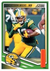2025 Score Base Set Dontayvion Wicks #292 card