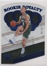 2018 Panini Crown Royale Rookie Royalty Donte DiVincenzo Blue #32 card