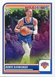 2023-24 Hoops Haunted Hoops Base Set Donte DiVincenzo #145 card