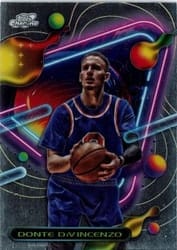 2023-24 Topps Chrome Cosmic Base Set Donte DiVincenzo #84 card