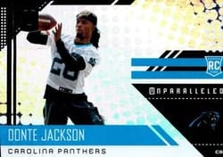2018 Panini Unparalleled Base Set Donte Jackson #291 card
