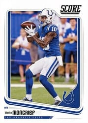 2018 Score Base Set Donte Moncrief #141 card