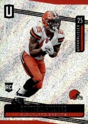 2019 Panini Unparalleled Base Set Dontrell Hilliard #50 card
