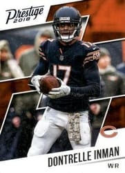2018 Panini Prestige Base Set Dontrelle Inman #6 card