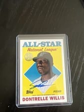 2023 Topps 1988 Topps Baseball All-Star Autographs Dontrelle Willis #88ASA-DWI card