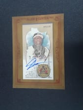 2023 Topps Allen & Ginter Framed Mini Autographs Dontrelle Willis #MA-DWIL card