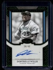 2024 Topps Tier One Talent Autographs Dontrelle Willis #T1TA-DWI card