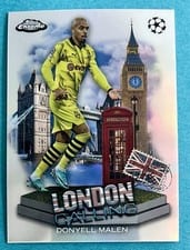 2023 Topps Chrome UEFA Club London Calling Donyell Malen #LC-3 card