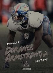 2018 Panini Luminance Base Set Dorance Armstrong Jr #134 card