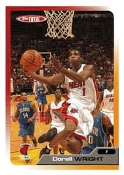 2005-06 Topps Total Base Set Dorell Wright #358 card