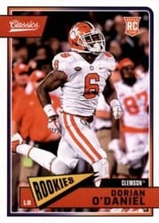 2018 Panini Classics Base Set Dorian O'Daniel #284 card