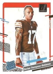 2023 Donruss Rated Rookie Portrait Dorian Thompson-Robinson #37 card