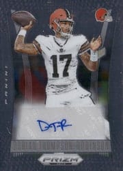 2024 Panini Prizm Deca Signatures Dorian Thompson-Robinson #S-DTR card