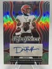 2024 Panini Prizm Significant Signatures Dorian Thompson-Robinson #SS-DTR card