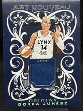 2024 Panini Origins WNBA Art Nouveau Memorabilia Dorka Juhasz #AN-DJ card