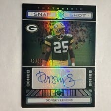 2024 Panini Photogenic Snapshots Autographs Dorsey Levens #SSA-DLE card