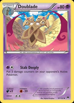BREAKpoint Doublade #61 card