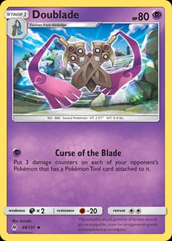 Forbidden Light Doublade #48 card