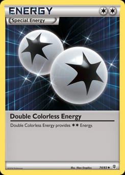 Generations Double Colorless Energy #74 card