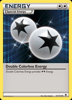 Phantom Forces Double Colorless Energy #111 card