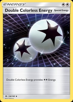 2017 Sun & Moon Double Colorless Energy #136 card