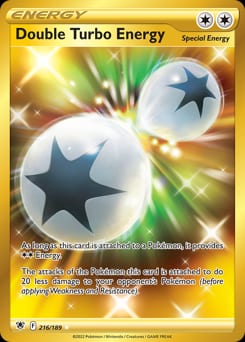 Astral Radiance Double Turbo Energy #216 card