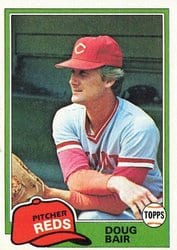 1981 Topps Base Set Doug Bair #73 card