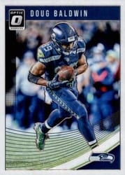 2018 Donruss Optic Base Set Doug Baldwin #90 card