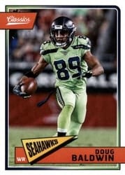 2018 Panini Classics Base Set Doug Baldwin #87 card